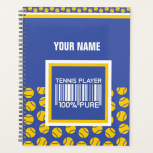 Speciaal ontwerp voor tennisspelers, touringcars.. planner