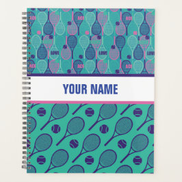 Speciaal ontwerp voor tennisspelers, touringcars.. planner