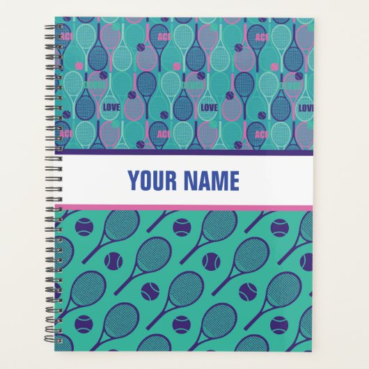 Speciaal ontwerp voor tennisspelers, touringcars.. planner (Voorkant)