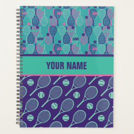 Speciaal ontwerp voor tennisspelers, touringcars.. planner