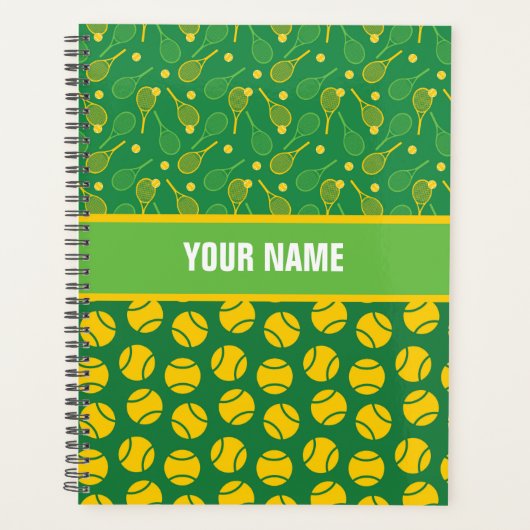 Speciaal ontwerp voor tennisspelers, touringcars.. planner (Voorkant)