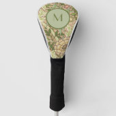 Speciaal ontwerp William Morris Pattern Golfheadcover (Voorkant)
