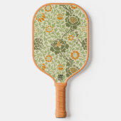 Speciaal ontwerp William Morris Pattern Pickleball Paddle (Voorkant)