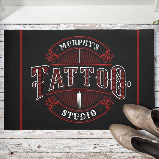 Speciaal ontwikkeld Tattoo voor traditionele stijl Deurmat