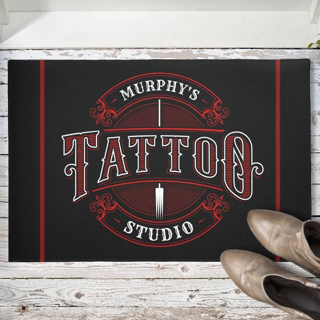 Speciaal ontwikkeld Tattoo voor traditionele stijl Deurmat (Creator heeft geüpload)