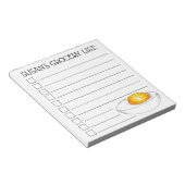 Speciaal ontwikkelde lijst van grassen van gevulde notitieblok (Schuin)