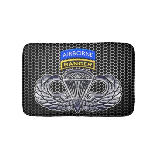 Speciaal ontworpen airborne Ranger-herdenkings- Badmat (Voorkant)