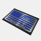 Speciaal ontworpen Amerikaanse parachutistenvlag Deurmat (Schuin)