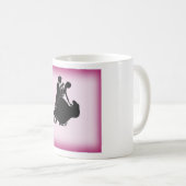 Speciaal ontworpen ballroom-dansers Mok (Voorkant rechts)