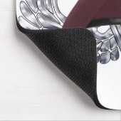 Speciaal ontworpen Beret op Basic Airborne Wings Muismat (Hoek)