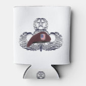 Speciaal ontworpen Beret op vliegende vleugels Blikjeskoeler (Voorkant)