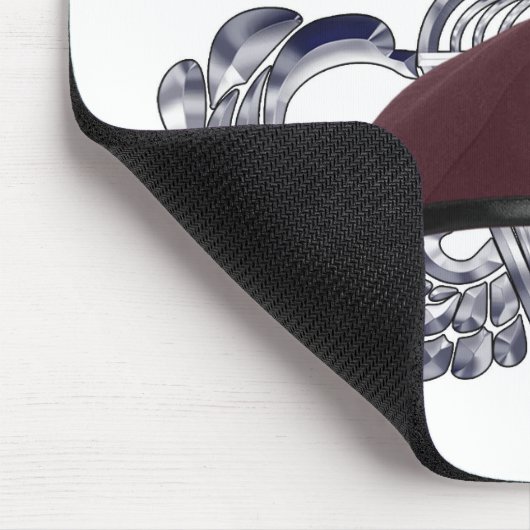 Speciaal ontworpen Beret op vliegende vleugels Muismat (Hoek)