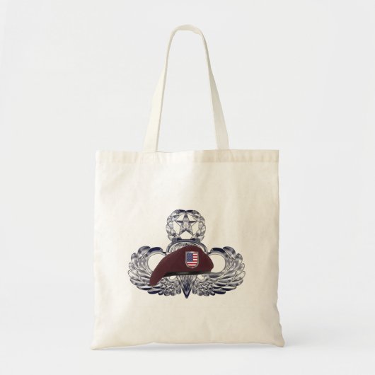Speciaal ontworpen Beret op vliegende vleugels Tote Bag (Voorkant)