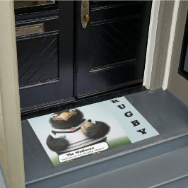 Speciaal ontworpen deurmat van Rugby Enthusiast