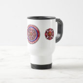 Speciaal ontworpen herdenkingsafdeling reisbeker (Voorkant rechts)