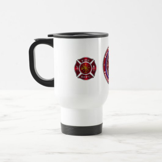 Speciaal ontworpen herdenkingsafdeling reisbeker (Links)