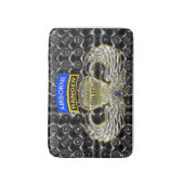 Speciaal ontworpen herdenkingsdag voor boordbootpa badmat (Voorkant Verticaal)