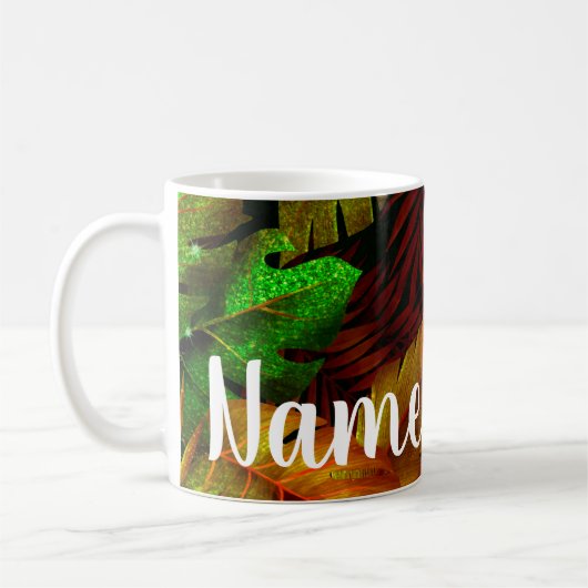 Speciaal ontworpen Mok voor regenwoud, beker (Links)