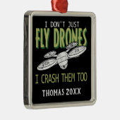 Speciaal ontworpen multirotorQuadcopter voor harde Metalen Ornament (Rechts)