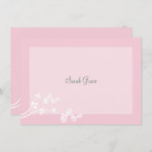 Speciaal ontworpen notiecard notitiekaartje (Voorkant / Achterkant)