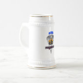 Speciaal ontworpen paratrooperLogo voor gebruik in Bierpul (Voorkant links)