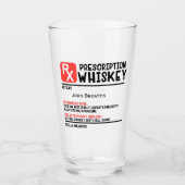 Speciaal ontworpen RX Whiskey Prescription Glass Glas (Voorkant)