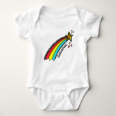Speciaal ontworpen Shoots Star Space-Baby-training Romper (Voorkant)
