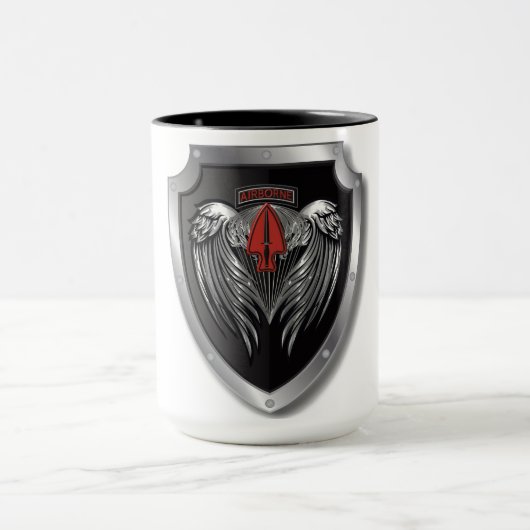 Speciaal ontworpen speciale Ops-patch van Wings Mok (Midden)