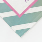 Speciaal ontworpen tapeluim Unicorn Fleece Deken (Hoek)