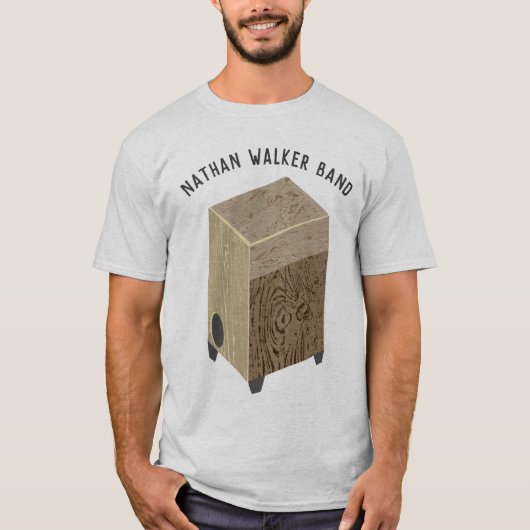 Speciaal ontworpen trommelband T-Shirt (Voorkant)