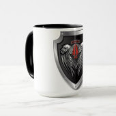 Speciaal ontworpen vleugels Special Ops Patch Mok (Voorkant links)