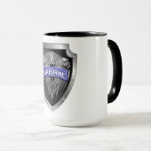 Speciaal ontworpen vleugelvleugelvleugelvleugelvle mok (Voorkant rechts)