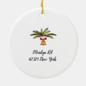 Speciaal onze nieuwe kerstversiering voor thuisgeb keramisch ornament (Achterkant)