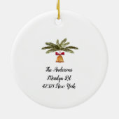 Speciaal onze nieuwe kerstversiering voor thuisgeb keramisch ornament (Achterkant)