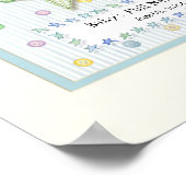 Speciaal op Baby gebaseerde Wall Nursery Art voor  Poster (Hoek)