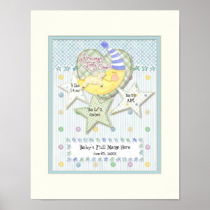 Speciaal op Baby gebaseerde Wall Nursery Art voor  Poster
