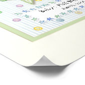 Speciaal op Baby gebaseerde Wall Nursery Art voor  Poster (Hoek)