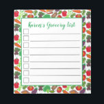 Speciaal op de lijst van tuinbouwgewassen voorkome notitieblok<br><div class="desc">Het ontwerp bevat een originele markeringsillustratie van een assortiment verse tuingroenten: paprika's, asperges, spruitjes, wortelen, tomaten, aubergines, yams, russetaardappelen, Spaanse peper, bieten, broccoli en jalapeños. Dit ontwerp is ook beschikbaar op andere producten. Zie je niet wat je zoekt? Hulp nodig bij aanpassingen? Neem contact op met Rebecca om iets voor...</div>