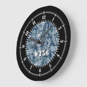 Speciaal op de marine digitale camouflage op een grote klok (Hoek)