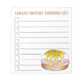 Speciaal op de markt brengen van groenten en fruit notitieblok (Voorkant)