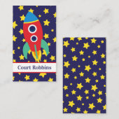 Speciaal op de ruimte gebaseerde oproepkaart visitekaartje (Voorkant / Achterkant)