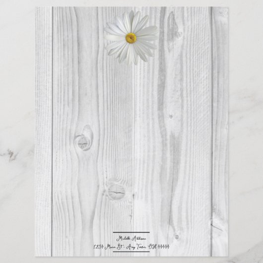 Speciaal op de Witte Dagen afgestemd papier (Voorkant)