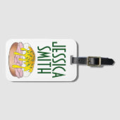 Speciaal op eieren gerichte Edict Breakfast Food D Bagagelabel (Voorkant (horizontaal))