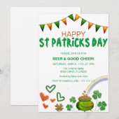 Speciaal op feestdag gerichte St Patricks-kaart Feestdagenkaart (Voorkant / Achterkant)