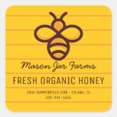 Speciaal op honingkarretjes aangebrachte etiketten (Voorkant)