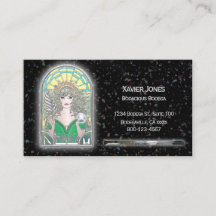 Speciaal op maat gemaakt visitekaartje schrijver