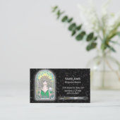 Speciaal op maat gemaakt visitekaartje schrijver (Staand voorkant)