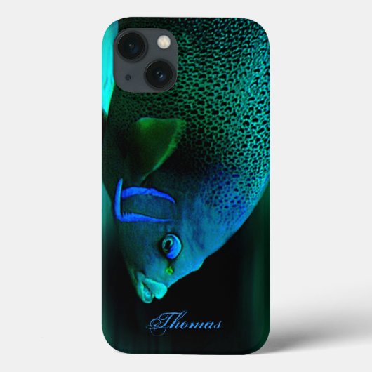 Speciaal op maat gemaakte aquariumvissen Case-Mate iPhone case (Achterkant)