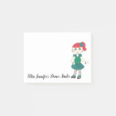 Speciaal op maat gemaakte dansschool post-it® notes (Voorkant)