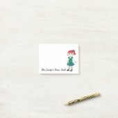 Speciaal op maat gemaakte dansschool post-it® notes (Op bureau)